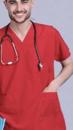 ست اسکراب پزشکی سیزگی قرمز