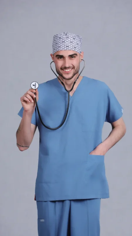قیمت خرید اسکراب آبی روشن