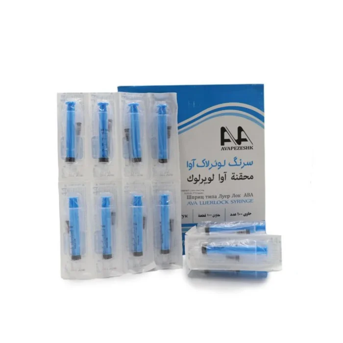 سرنگ لوئرلاک آواپزشک 5 سی سی - Image 1